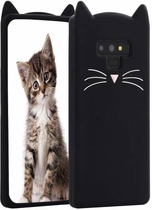 Dream2Cool Book Cover for Samsung Galaxy Note 9 Billi Cartoon Mustache Cat  Kitty Case Cover - Dream2Cool : 