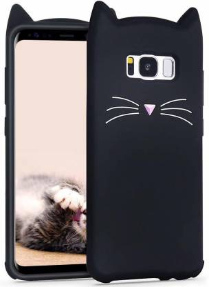 Dream2Cool Book Cover for Samsung Galaxy S8+ Billi Cartoon Mustache Cat  Kitty Case Cover - Dream2Cool : 
