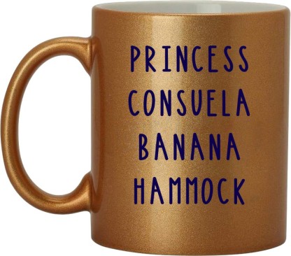 Details about   Friends Princess Consuela Banana Hammock Mug Funny Friend Coffee Mugs Gift Cup 
