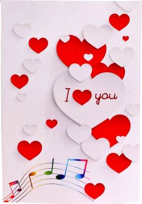 TTC Musical Singing I Love Greeting Card, Valentine Gift for Girlfriend,  Boyfriend Greeting Card Price in India - Buy TTC Musical Singing I Love  Greeting Card, Valentine Gift for Girlfriend, Boyfriend Greeting