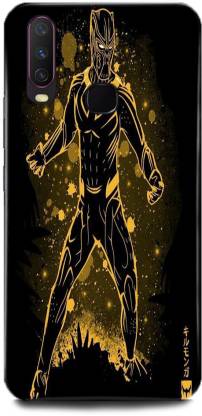 MP ARIES MOBILE COVER Back Cover for Vivo Y12/1904 BLACK PANTHER PRINTED BACK COVER