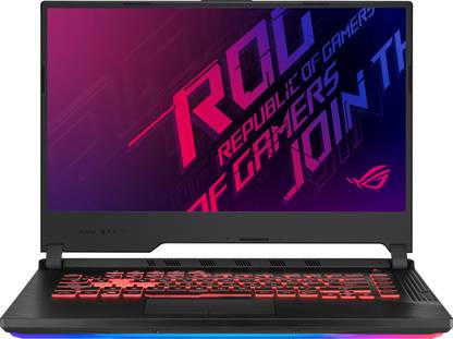 ASUS ROG Strix G G531GT-BQ002T 15.6" FHD Gaming Laptop GTX 1650 4GB Graphics (Core i5-9300H 9th Gen/8GB RAM/512GB NVMe SSD/Windows 10/One-Zone RGB KB/2.40 Kg), Black