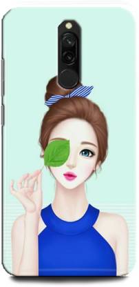 WallCraft Back Cover for Mi Redmi 8 Girl, Anime, Pink, Lovely Girl, Cartoon, Cute Girl, Doll - WallCraft : WallCraft Back Cover for Mi Redmi 8 Girl, Anime, Pink, Lovely Girl, Cartoon, Cute Girl, Doll - WallCraft :
