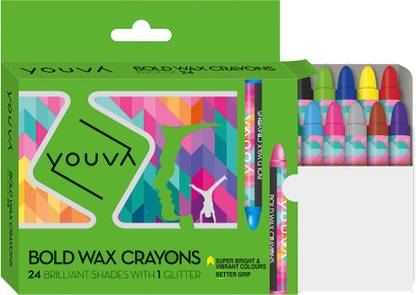 NAVNEET Youva Bold Wax Crayons
