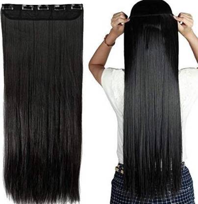 New Jaipur Handicraft Hukum Mere Aaka 24 inch Natural Black Extension for  Women / Synthetic Straight Extension For Girls Hair Extension Price in  India - Buy New Jaipur Handicraft Hukum Mere Aaka
