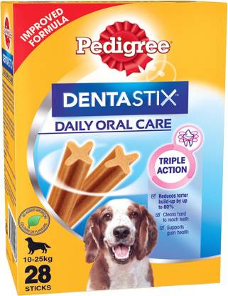 Pedigree Dentastix Oral Care Treats for Large Breed Adult Dogs (25Kg+)  28 Sticks
