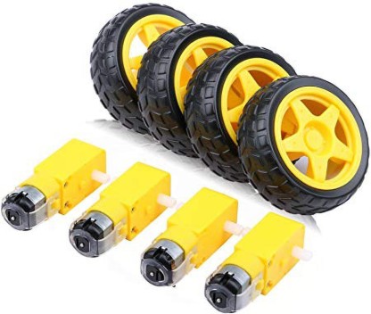 Small toy 30MM Diameter 2mm shaft Car Robot Tire Wheel DC 4pcs C20 4 Pieces 