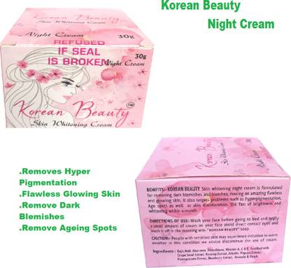 Korean Beauty Night Cream For Anti Pimple Anti Wrinkle Price In India Buy Korean Beauty Night Cream For Anti Pimple Anti Wrinkle Online In India Reviews Ratings Features