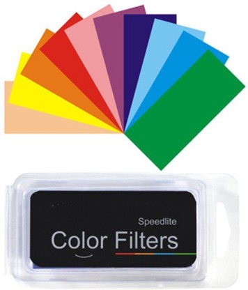 Kokiya 2X Gel Filter Colour Correction Sheet for Flash Speedlite Orange 