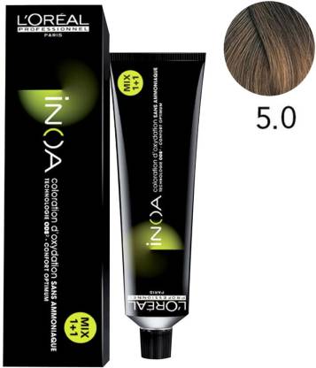 L'Oréal Paris Inoa Hair Color  - Light Brown ,  - Light Brown -  Price in India, Buy L'Oréal Paris Inoa Hair Color  - Light Brown ,   -