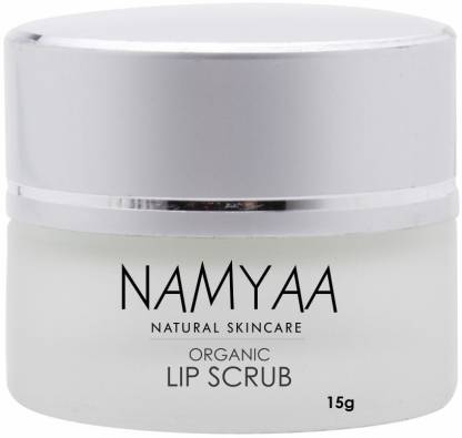 Namyaa Organic Lip Scrub for Smooth, Soft & Tempting Lips with Coconut, Glycerin and Other Natural Ingredients Scrub