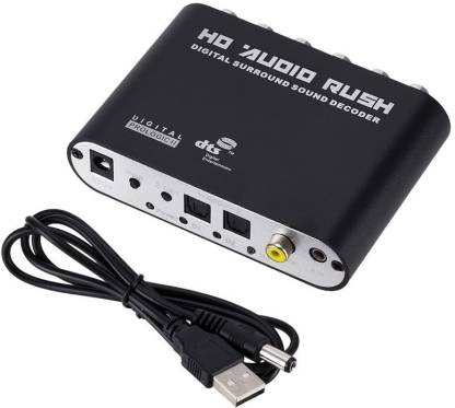 Spelling Federaal Converteren SaiDeng 5.1 Channel AC3/DTS Audio Decoder Gear Surround Sound Rush for PS3  STB DVD Player Xbox 360 Media Streaming Device - SaiDeng : Flipkart.com