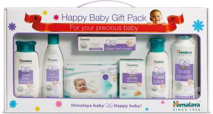 HIMALAYA Happy Baby Gift Pack ( 7 IN 1)  (Blue)