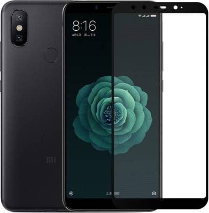 NKCASE Edge To Edge Tempered Glass for Mi A2