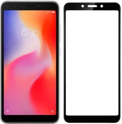 NKCASE Edge To Edge Tempered Glass for Mi Redmi 6A