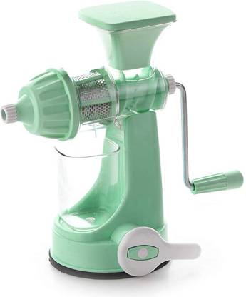 Ganesh Extreme Plastic Hand Juicer Large Stainless Steel And Plastic Hand Juicer Four Way Filter Mesh To Extract Maximum Juice Out Of Fruits Vegetables Light Green Price In India