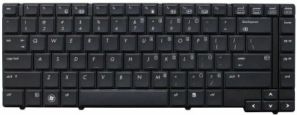 for HP Laptop Replacement Keyboard For HP EliteBook 8440p 8440W MP-09A63US-6698 with Point US Black PK1307D1A00 