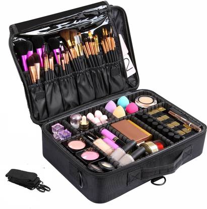 Lacopine Large Capacity Makeup Bag - Makeup Case With Lacopine Large Capacity Makeup Bag - Makeup Case With