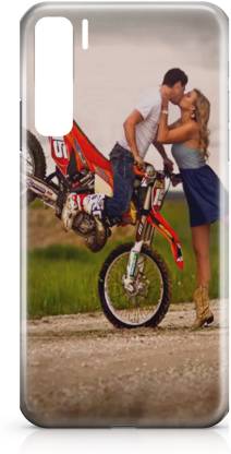 SIXTY4 Back Cover for OPPO F15 BACK CASE COVER, BIKE, KTM, LOVE, COUPLE