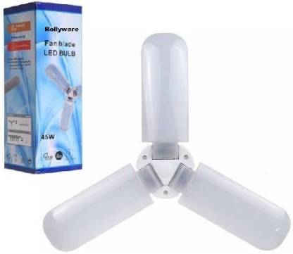 Leaf Fan Blade Bright Led Bulb, Ceiling Fans With Bright Led Lights