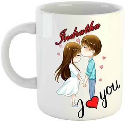Nakshasutra Indratha I Love You 02 Ceramic Coffee Mug