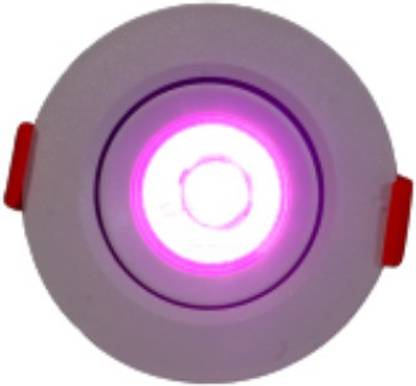 D Mak Led Ceiling Cob Spot Light 3 Watt Round Pink Pack Of 1 3w Lights For Decoration Recessed Lamp In India D Mak Led Ceiling Cob Spot Light 3, 1×4 Led Light Fixture