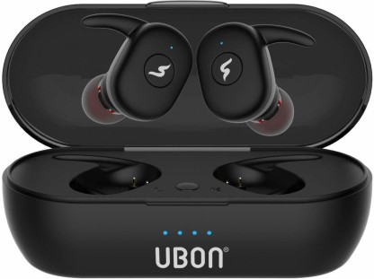 ubon black bluetooth earphone