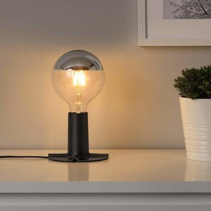 Ikea Table Lamp Base With Led Bulb Black In India At Flipkart Com Ikea Table Lamp Base With Led Bulb, What Light Bulbs Do Ikea Lamps Use