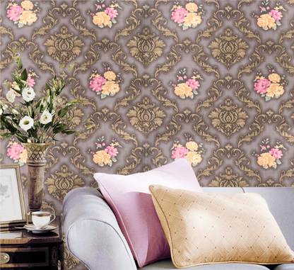 Eurotex Wall Stickers Wallpaper Brick Design Home Diy Self Adhesive Large Self Adhesive Wallpaper 45 Cm X 1000 Cm 48 Sqft Price In India Buy Eurotex Wall Stickers Wallpaper Brick