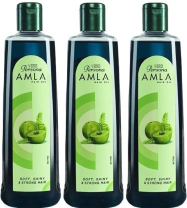 VBRO persona amla hair oil 200ml pack of 3 Hair Oil - Price in India, Buy  VBRO persona amla hair oil 200ml pack of 3 Hair Oil Online In India,  Reviews, Ratings