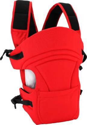 MOM'S PRIDE 3 in1 Baby Carrier for kids (Upto 12 Kg) RED Baby Carrier