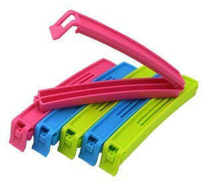 plastic food snack bag pouch clip sealer