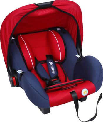 1st Step Car Seat Carry Cot With Thick Cusioned And 5 Point Safety Harness Red Baby Care S In India Flipkart Com 1st Step Car Seat Carry Cot With, Red Baby Car Seat