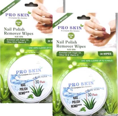 PRO SKIN Aloe vera Nail Polish Remover 60 wipes Pack Of 2 - Price in India, Buy PRO SKIN Aloe vera Nail Polish Remover 60 wipes Pack Of 2 Online In India, PRO SKIN Aloe vera Nail Polish Remover 60 wipes Pack Of 2 - Price in India, Buy PRO SKIN Aloe vera Nail Polish Remover 60 wipes Pack Of 2 Online In India,