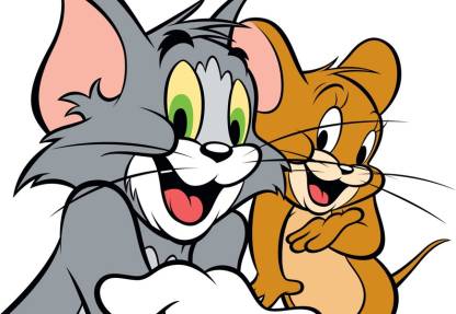 Tom and Jerry cartoon Painting Poster Waterproof Canvas Print for Kids  Room,Home Decor || bt1390-2 Fine Art Print - Animation & Cartoons posters  in India - Buy art, film, design, movie, music,