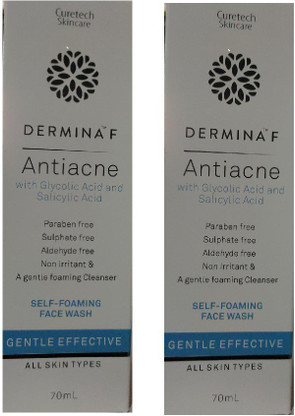 dermina anti acne face wash use