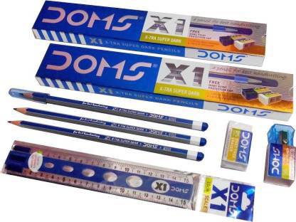 Flipkart.com | DOMS X1 Pencil (Set of 100, Blue) Pencil