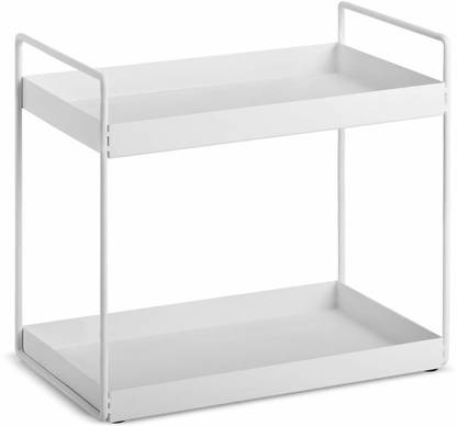 Xllent 2 Step White Steel Kitchen Rack Bathroom Countertop Organizer Cosmetic Rack Kitchen Counter Shelves Spice Rack Can Kitchen Rack Price In India Buy Xllent 2 Step White Steel Kitchen Rack Bathroom Countertop Organizer Cosmetic