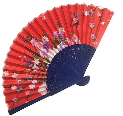 Sage Square Foldable Printed Red Hand 