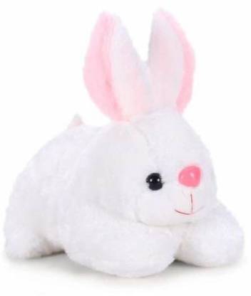 HONEYDEAL Cute Rabbit Soft Push toy For Kids High Quality (white)  – 24 cm  (White)