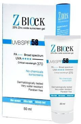 sunscreen oxide zinc