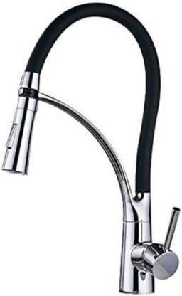 Jukkre Kitchen Faucets With Pull Down Sprayer Single Handle High Arc Stainless Steel Kitchen Sink Faucet