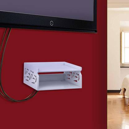 Amaze Shoppee Set Top Box Stand Wooden Wall Shelf Price In India Buy Amaze Shoppee Set Top Box Stand Wooden Wall Shelf Online At Flipkart Com