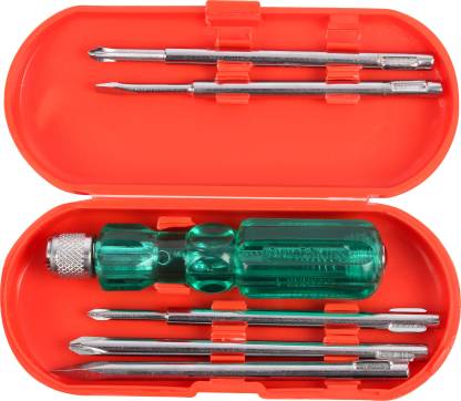 Buildskill High Quality Home Professional DIY Combination Screwdriver Set  (Pack of 7)