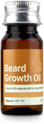Ustraa By Happily Unmarried Mooch and Beard Growth Oil - 35ml  Hair Oil