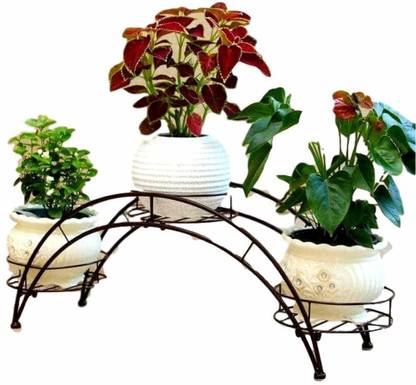 Truphe 3 Pot Holder Planter Stand For Balcony Indoor Outdoor Garden Plant Container Set In India Truphe 3 Pot Holder Planter Stand For, Plant Stand Outdoor