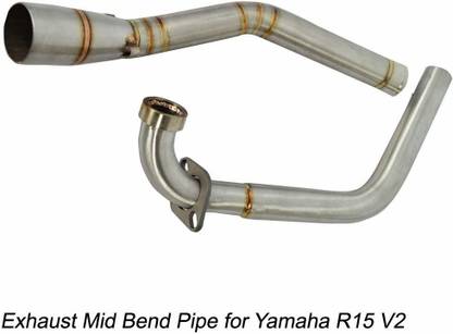 Desikartz Exhaust Bend Pipe For Yamaha R15 V2 Yamaha R15 V2 Full Exhaust System Price In India Buy Desikartz Exhaust Bend Pipe For Yamaha R15 V2 Yamaha R15 V2 Full Exhaust