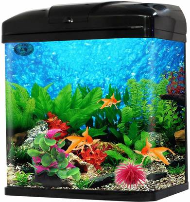 jainsons pet products sobo t 38f black combo rectangle aquarium tank
