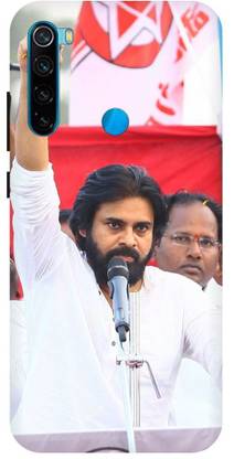 The psp online prints Back Cover for Redmi Note 8 (Pawan Kalyan,South Star - The psp online prints : The psp online prints Back Cover for Redmi Note 8 (Pawan Kalyan,South Star - The psp online prints :