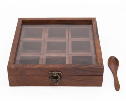 wooden masala box price